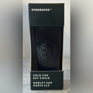 Starbucks Black Keychain Ornament NIB